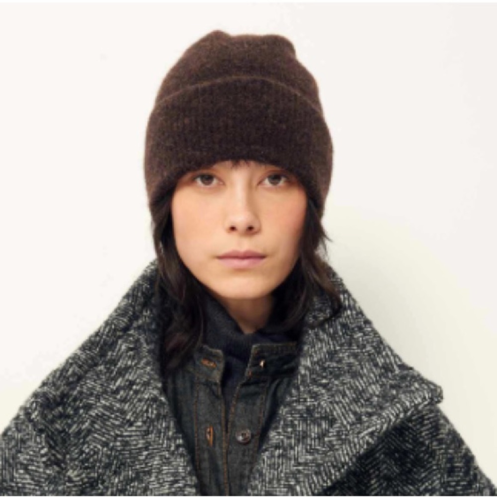 Sessùn Rowa alpaca merino beanie Charcoal